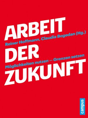 cover image of Arbeit der Zukunft